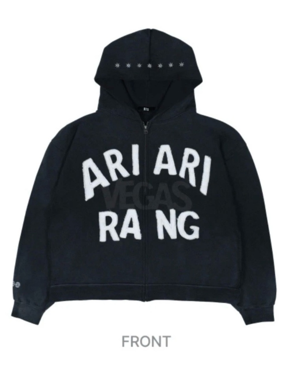 Medium BTS Arirang Las Vegas Hoodie Zip Up